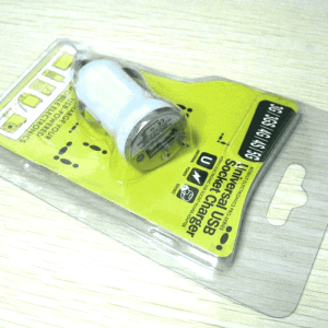 车载数码充电器对折吸塑
